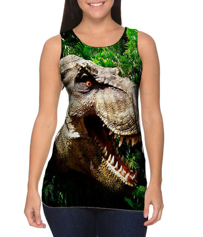 T Rex Within Leaves Face