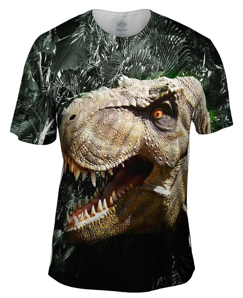 All Up In Your Face T Rex Mens T-Shirt