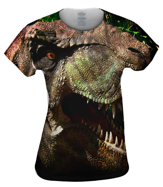 Scary Face T Rex Womens Top
