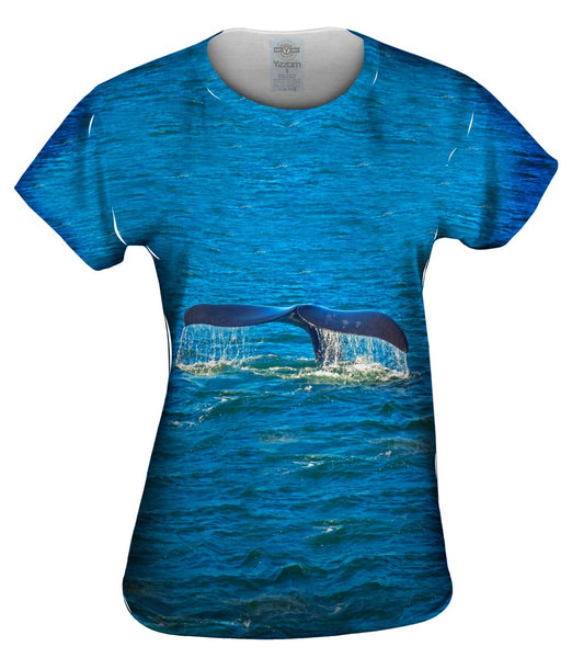 Southern Right Whale Caudal Womens Top