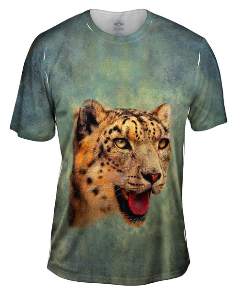 Last Laugh Snow Leopard&nbsp;Mens T-Shirt