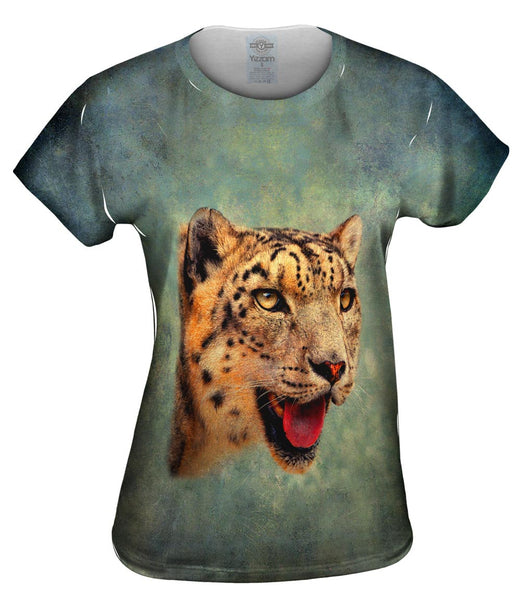 Last Laugh Snow Leopard&nbsp;Womens Top