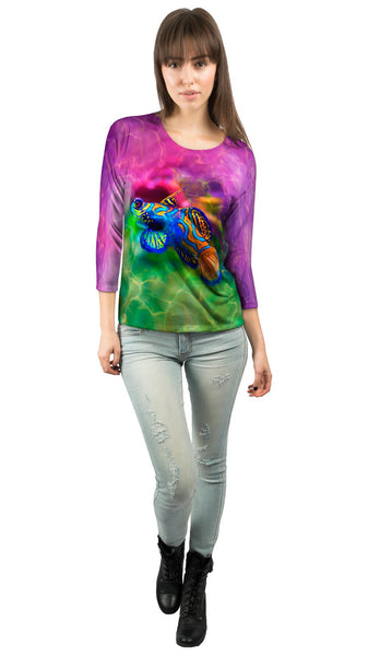 Pair Butterfly&nbsp;Womens 3/4 Sleeve