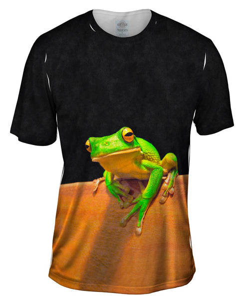 White Lipped Tree Frog Cairns Mens T-Shirt