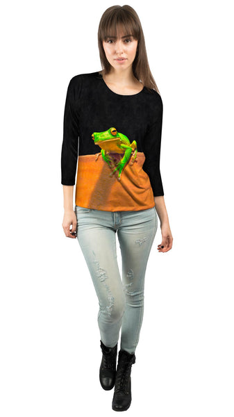 Rainbow Butterfly&nbsp;Womens 3/4 Sleeve