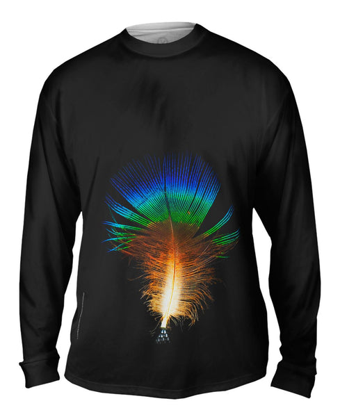 Water Color Butterfly Mens Long Sleeve