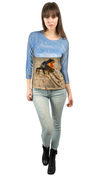 Pebble Butterfly&nbsp;Womens 3/4 Sleeve