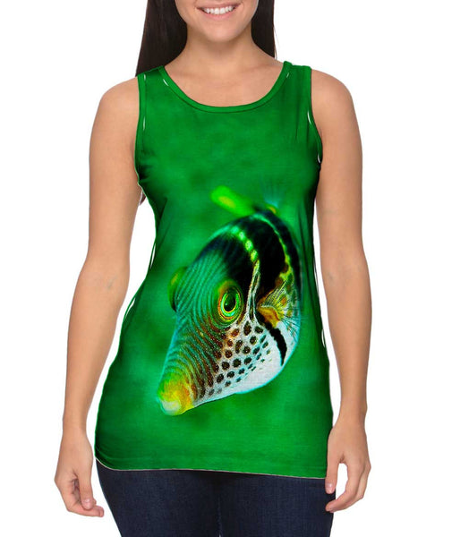 Snow Blue Owl&nbsp;Womens Tank Top