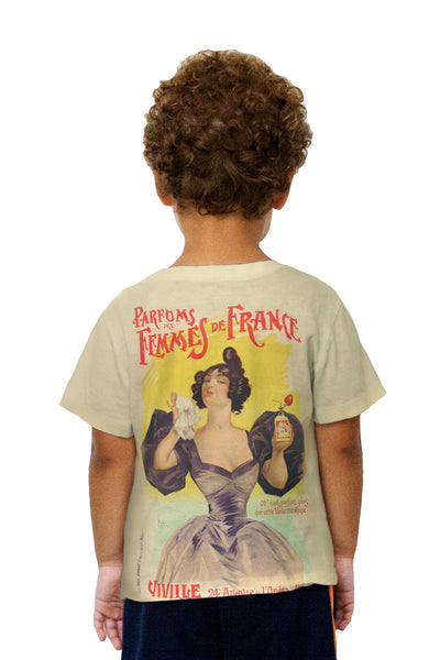 Kids Pal - "Parfums De Femmes De France" (1898) Kids T-Shirt