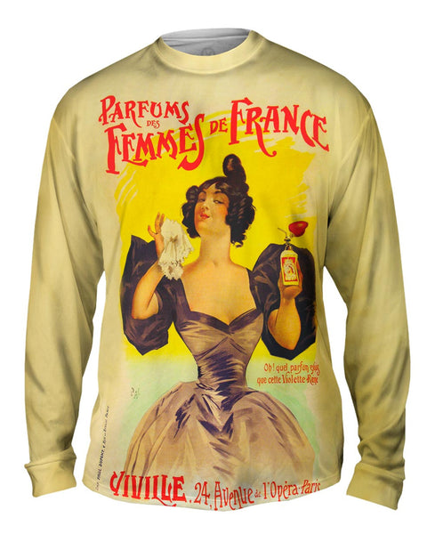 Pal - "Parfums De Femmes De France" (1898) Mens Long Sleeve