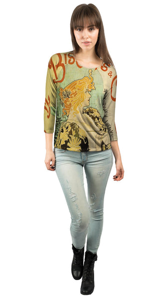 Leonetto Cappiello - "Maurin Quina" (1906)&nbsp;Womens 3/4 Sleeve