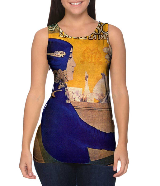 Mysterieux et Beau (Mysterious and Beautiful)&nbsp;Womens Tank Top