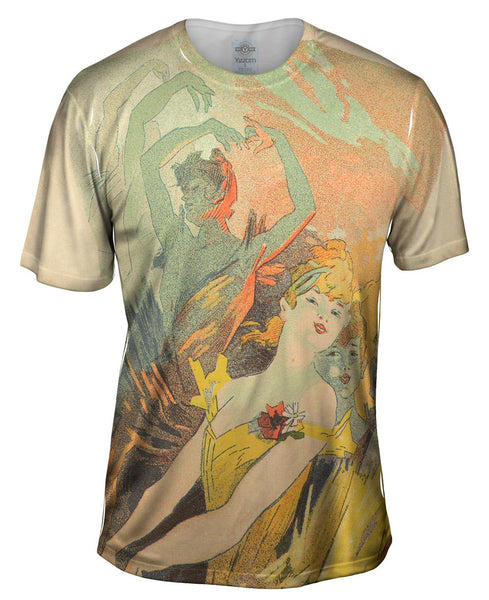 Danseur Colore de Nouveau (Colorful Dancer) Mens T-Shirt
