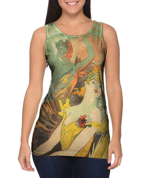 Danseur Colore de Nouveau (Colorful Dancer) Womens Tank Top