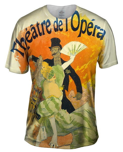 Jules Cheret Theatre De Opera Mens T-Shirt