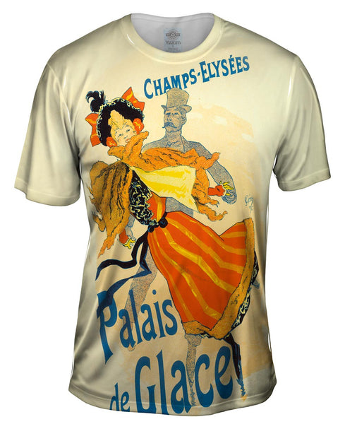 Jules Cheret Ice Palace Mens T-Shirt