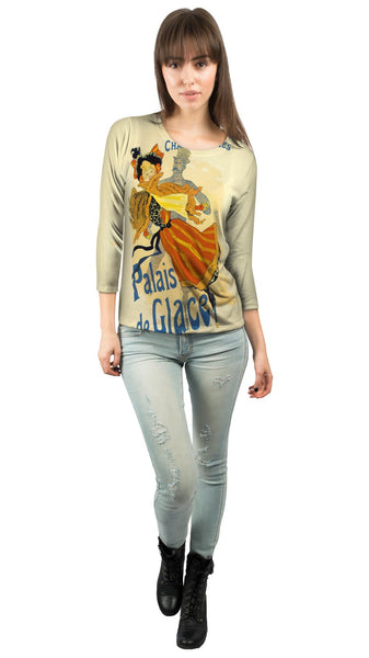Jules Cheret Ice Palace&nbsp;Womens 3/4 Sleeve