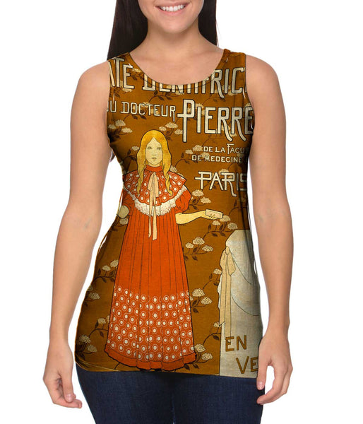 Maurice Boutet De Monvel Toothpaste-Of-Dr-Pierre&nbsp;Womens Tank Top