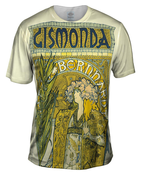 Alphonse Mucha Gismonda Mens T-Shirt
