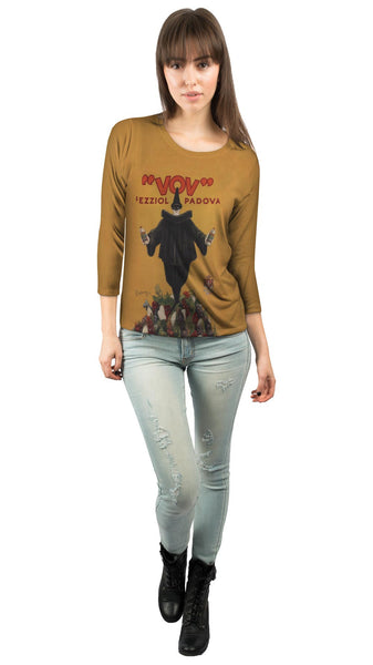 Leonetto Cappiello 004 - (1922)&nbsp;Womens 3/4 Sleeve