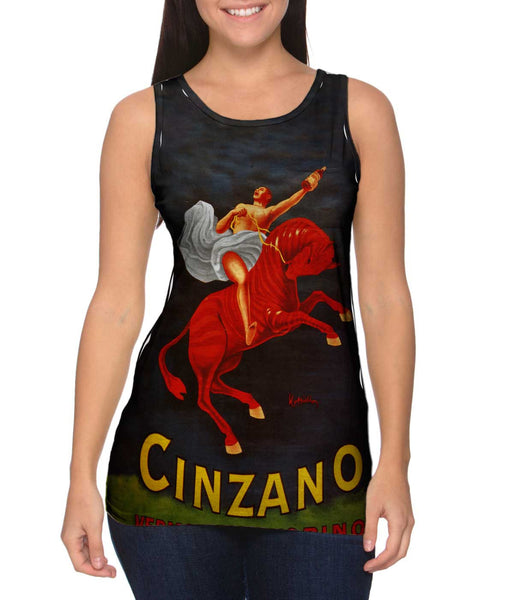 Leonetto Cappiello 005 - "Vermouth Cinzano" (1921)&nbsp;Womens Tank Top