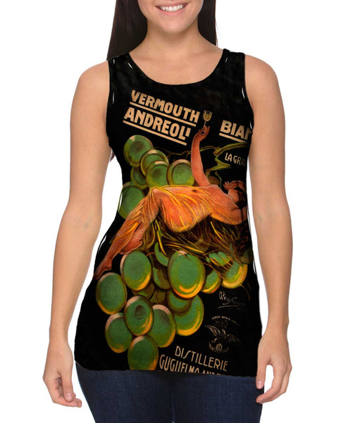 Attilio Bresciani - "Ermouth Bianco Andreoli" (1921) Womens Tank Top