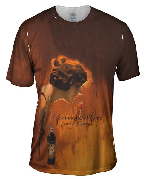 Ettore Mazzin - "Ferdinando Dal Corno" (1921) Mens T-Shirt