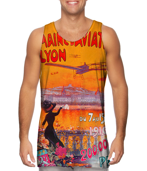 Semaine d Aviation de Lyon France&nbsp;Mens Tank Top