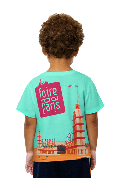 Kids Foire de Paris France Kids T-Shirt
