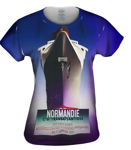 Normandie Transatlantique 016 Womens Top