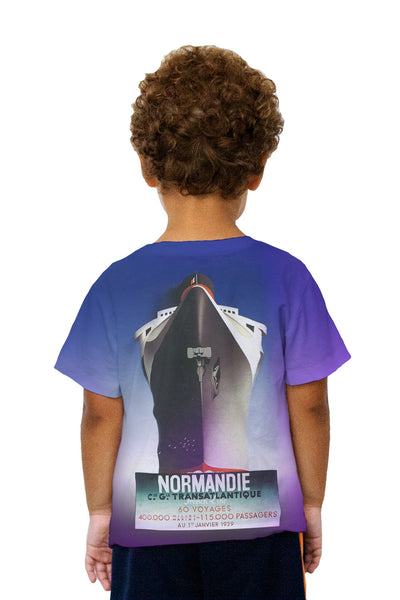 Kids Normandie Transatlantique 016 Kids T-Shirt