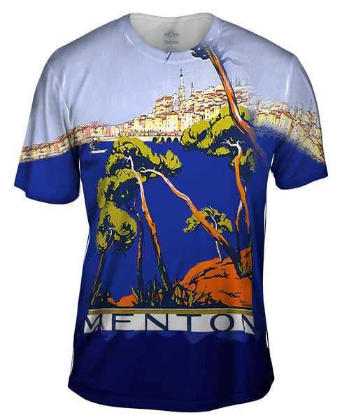 Menton France Mens T-Shirt