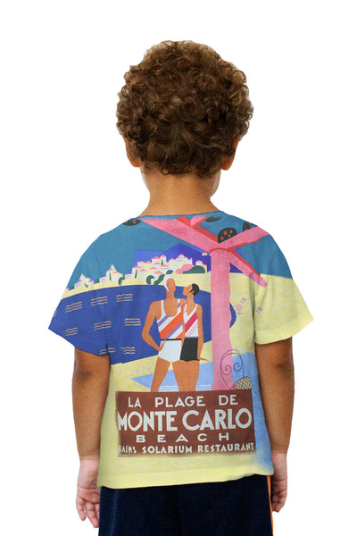 Kids La Plage de Monte Carlo 018 Kids T-Shirt