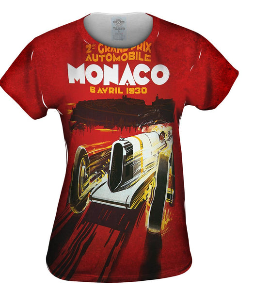 Monaco Grand Prix Automobile Womens Top