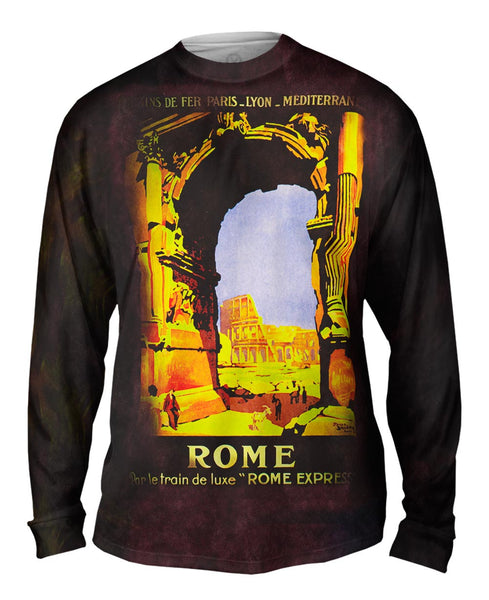 Rome Express Italy 022 Mens Long Sleeve