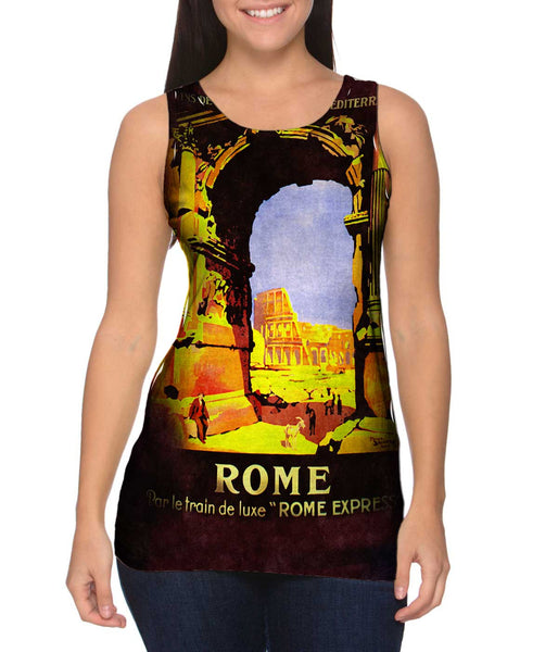 Rome Express Italy 022 Womens Tank Top