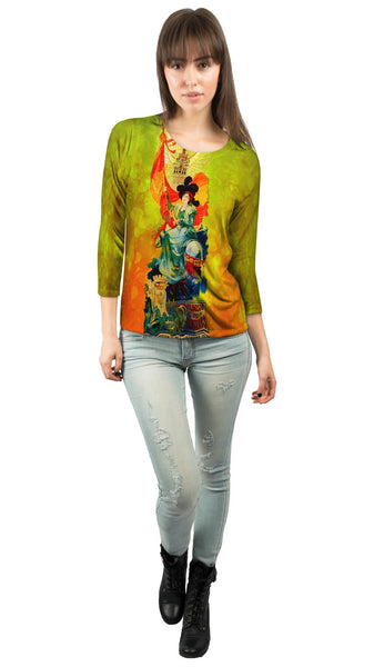 Paris Exposition 1900&nbsp;Womens 3/4 Sleeve