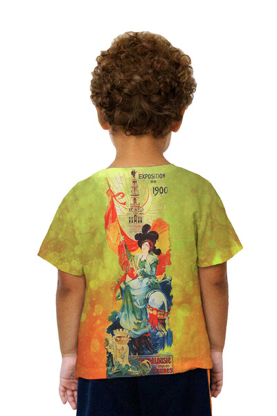 Kids Paris Exposition 1900 Kids T-Shirt