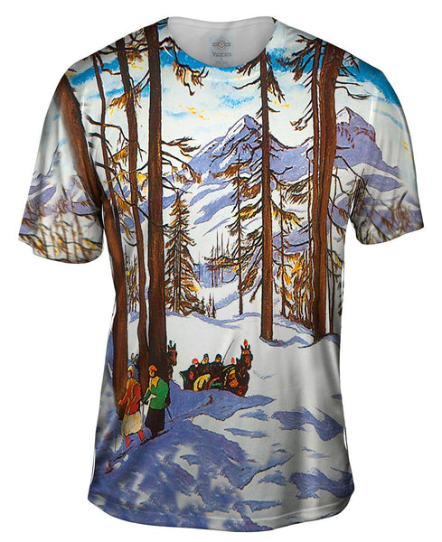 St Moritz Switzerland Mens T-Shirt
