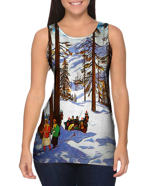 St Moritz Switzerland&nbsp;Womens Tank Top
