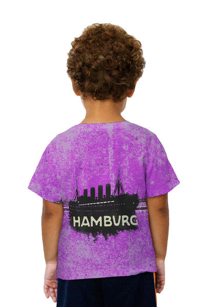 Kids Hotel Atlantic Hamburg Germany 033 Kids T-Shirt