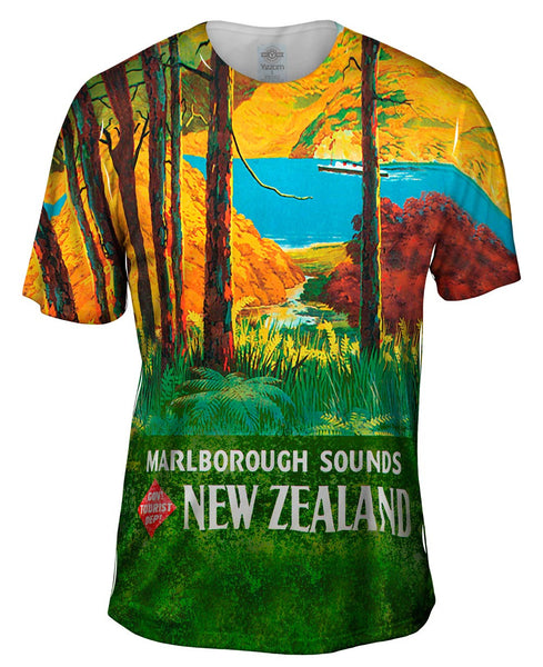 New Zealand Marlborough Sounds 036 Mens T-Shirt