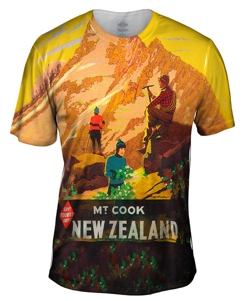 New Zealand Mount Cook 037 Mens T-Shirt