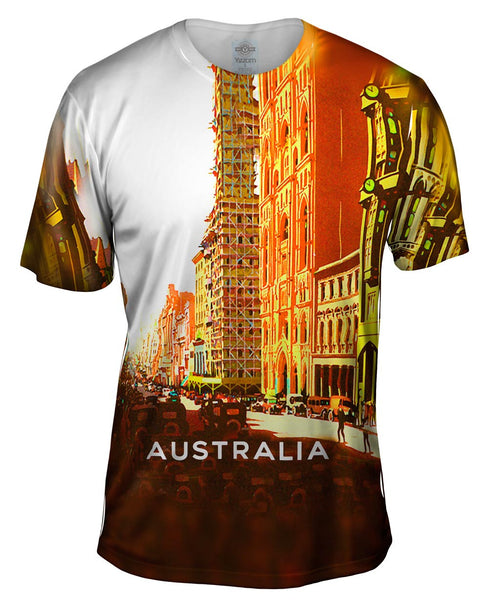 Australia Ninety Years of Progress 042 Mens T-Shirt