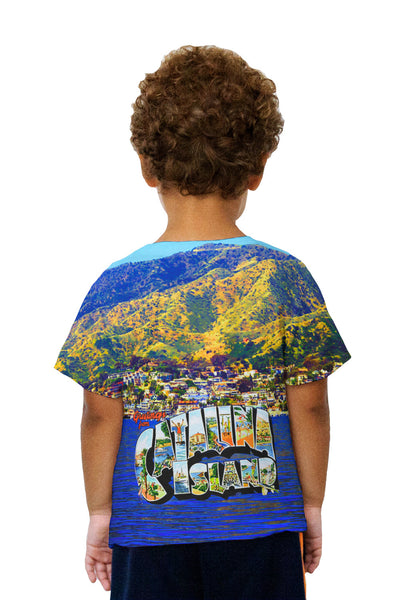 Kids Catalina Island California 045 Kids T-Shirt