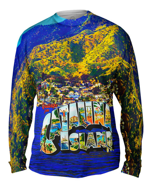 Catalina Island California 045 Mens Long Sleeve