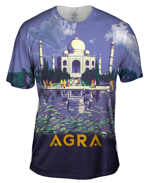 Agra Taj Mahal 045 Mens T-Shirt