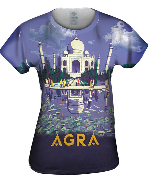 Agra Taj Mahal 045 Womens Top