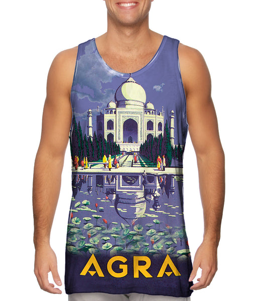 Agra Taj Mahal 045 Mens Tank Top