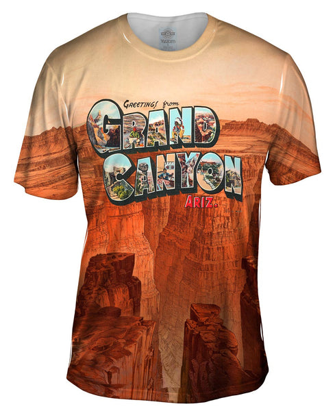 Greetings From The Grand Canyon 063 Mens T-Shirt